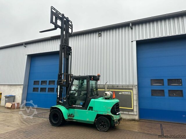 VS-22526 รถยกแก๊ส LPG ทริปเปล็กซ์ 5 ตัน Mitsubishi FG50K พร้อมตัวแยกงา 2 ตำแหน่ง MITSUBISHI FG50K 2