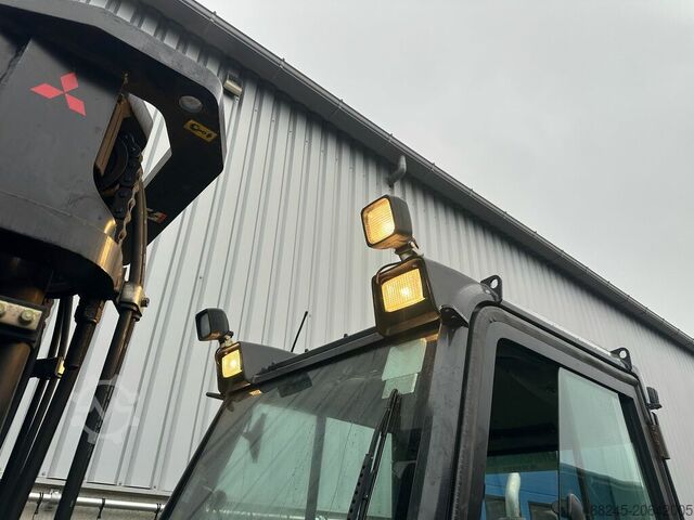 VS-22526 LPG triplex 5 tonna lyftari Mitsubishi FG50K með 2-gaffla útvíkkun MITSUBISHI FG50K 2