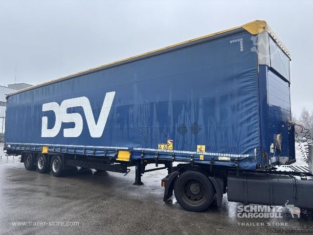 Semirimorchio con telone Schmitz Cargobull Semitrailer Curtainsider Mega