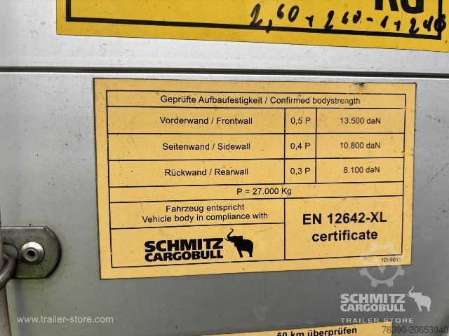 Semirimorchio con telone Schmitz Cargobull Semitrailer Curtainsider Standard