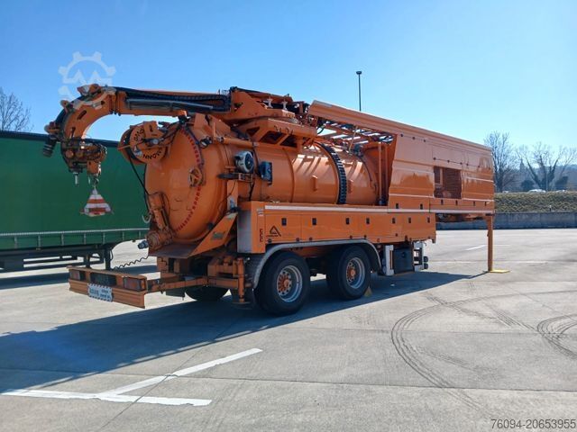 Semirimorchio ASSMANN Assmann Saug /Druck Kombi Spüler Recycling
