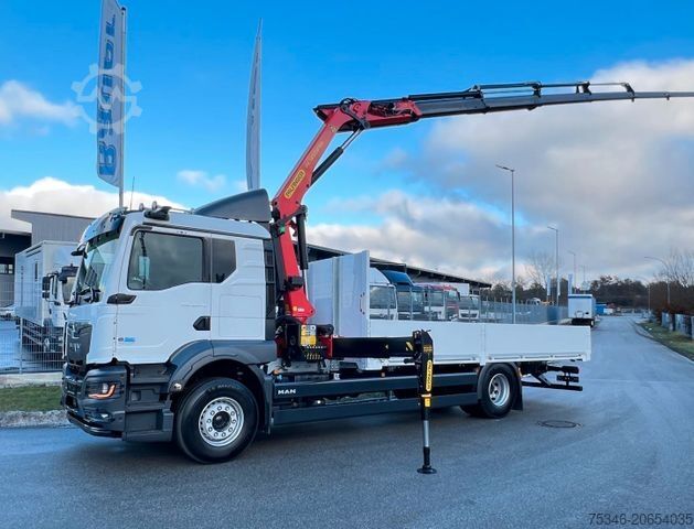 ট্রাকে সংযুক্ত ক্রেন MAN TGS 18.470 BL/ PK 14.502 /17m/Prit. 6,20m/ 9 tkm