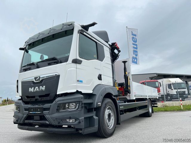 ট্রাকে সংযুক্ত ক্রেন MAN TGS 18.470 BL/ PK 14.502 /17m/Prit. 6,20m/ 9 tkm