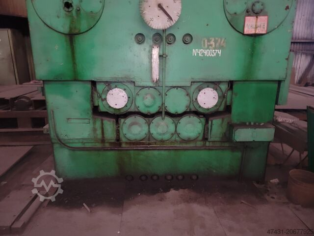 Enderezadora de chapa BLEMA GOTHA UBR 25 x 3150 / 7-16