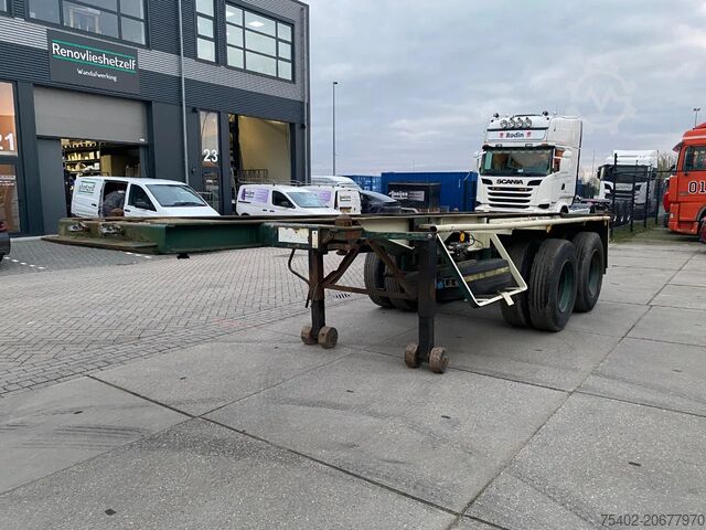 Transportasi kontainer Groenewegen Container Chassis / 20 FT / BPW / Double Tyres