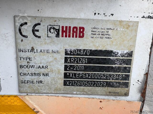 Hakenarmsystem Scania P360 + 6X2 + HOOK SYSTEM + EURO 5