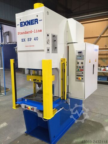 ExnerSingle column hydraulic press 40to. 