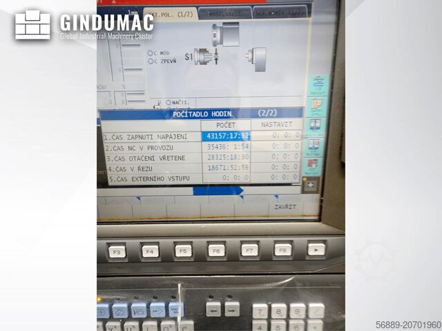 Horizontal Turning Machine Okuma LB2000EXII MC