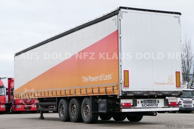 Semi-reboque frigorífico SCHMITZ CARGOBULL S01 Pritsche Plane Liftachse Edscha