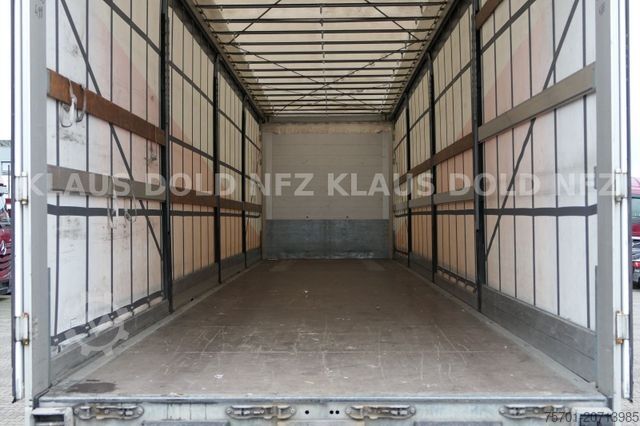 Semi-reboque frigorífico SCHMITZ CARGOBULL S01 Pritsche Plane Liftachse Edscha