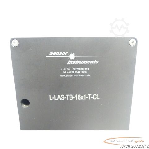 Component  Sensor Instruments L-LAS-TB-16x1-T-CL Laser-Durchlicht-Zeilensensor 04078-T