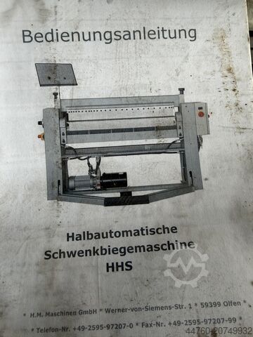 Plegadora por segmentos HM HHS - 3- 3-SH