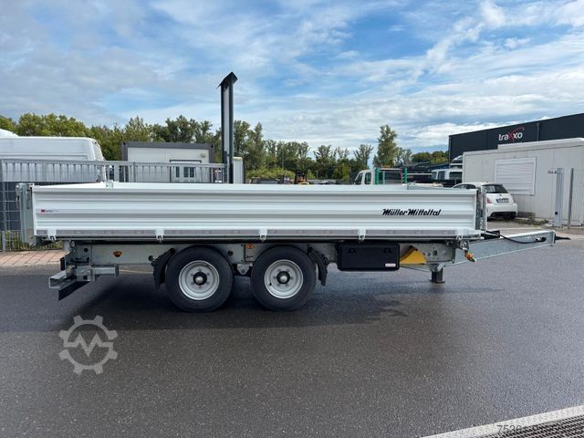 Trosmerni kiper prikolica MÜLLER-MITTELTAL KA-TA-R 11,9 ML / 024 LKW-TANDEM-DREISEITEN-Kipp