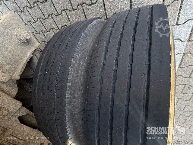 Фургон-полуприцеп Groenewegen Trockenfrachtkoffer Standard Ladebordwand