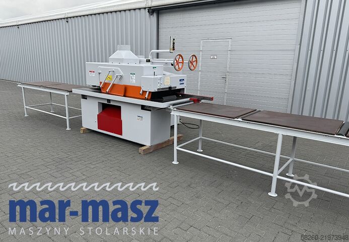 Crawler-type multi-blade saw with feed table x 2 Torwegge H34 380/120