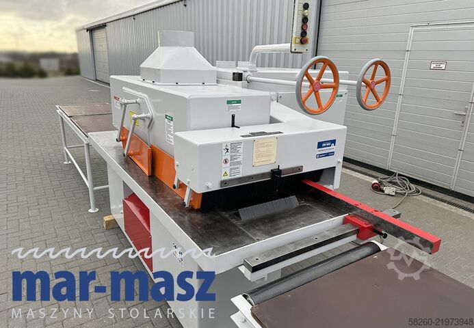 Crawler-type multi-blade saw with feed table x 2 Torwegge H34 380/120