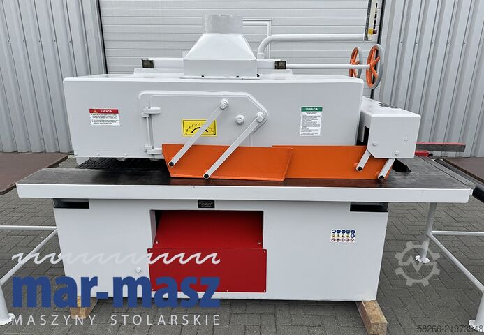 Crawler-type multi-blade saw with feed table x 2 Torwegge H34 380/120