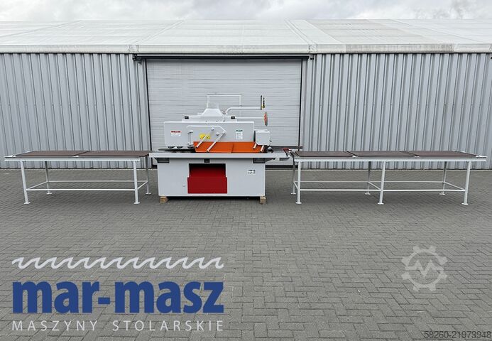 Crawler-type multi-blade saw with feed table x 2 Torwegge H34 380/120