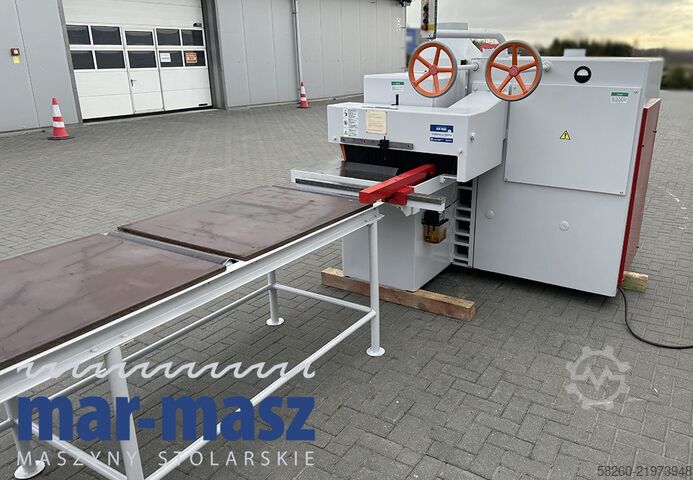 Crawler-type multi-blade saw with feed table x 2 Torwegge H34 380/120