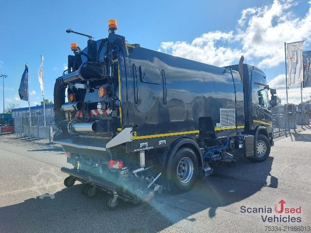 道路清掃車 Scania G 500 B4x2NB BROCK Kehrmaschine Hydrostat OMSI HT6