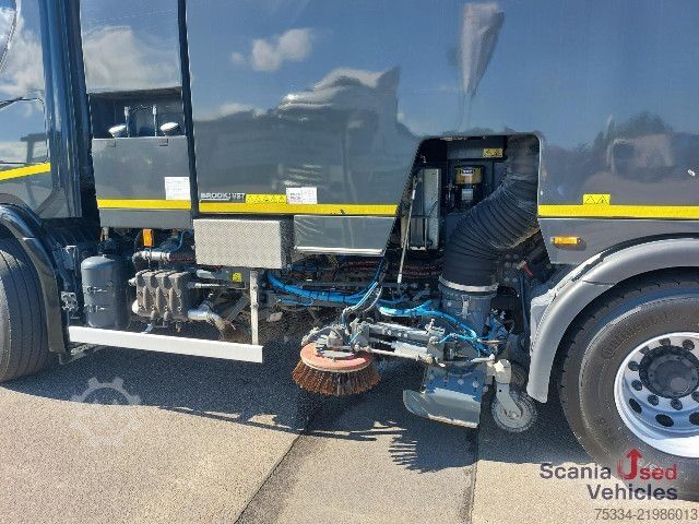 道路清掃車 Scania G 500 B4x2NB BROCK Kehrmaschine Hydrostat OMSI HT6
