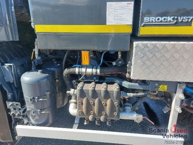 道路清掃車 Scania G 500 B4x2NB BROCK Kehrmaschine Hydrostat OMSI HT6