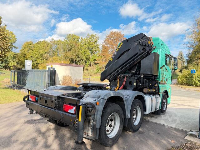 Standaard trekker MAN TGX 28.400  Kran Palfinger PK 32080 20m FUNK
