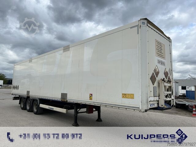 Ferðatösku Krone DryLiner / Box / Front Damage / BPW Drum