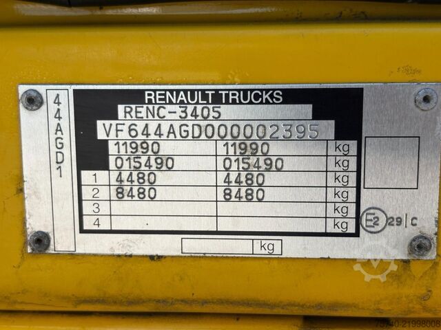 Chladená/mrazená preprava Renault Midlum 220 DXI + CARRIER XARIOS 600  + EURO 5 +...