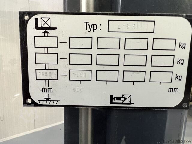 L 16 AS (K) * DEMO !! NOVA baterija !! LINDE L 16 AS ( K ) * DEMO !!  NEW battery !!