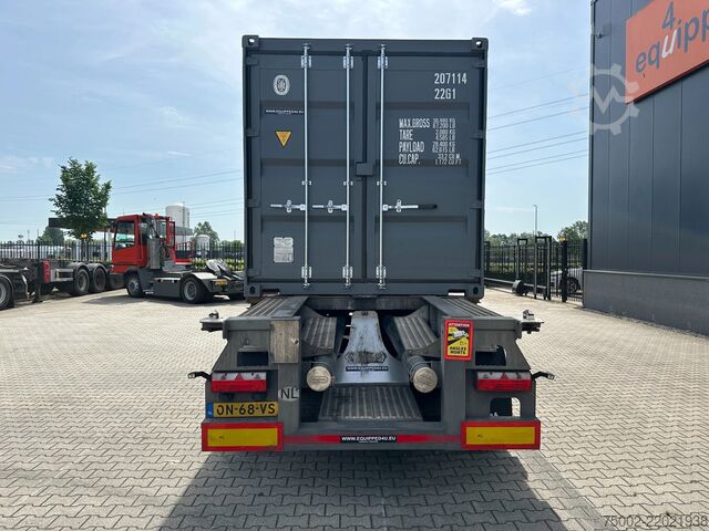 Kofer Van Hool 20FT/30FT ADR CHASSIS + new (ONE-WAY) 20FT DV 8...