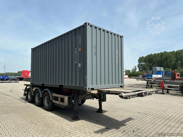 Kofer Van Hool 20FT/30FT ADR CHASSIS + new (ONE-WAY) 20FT DV 8...