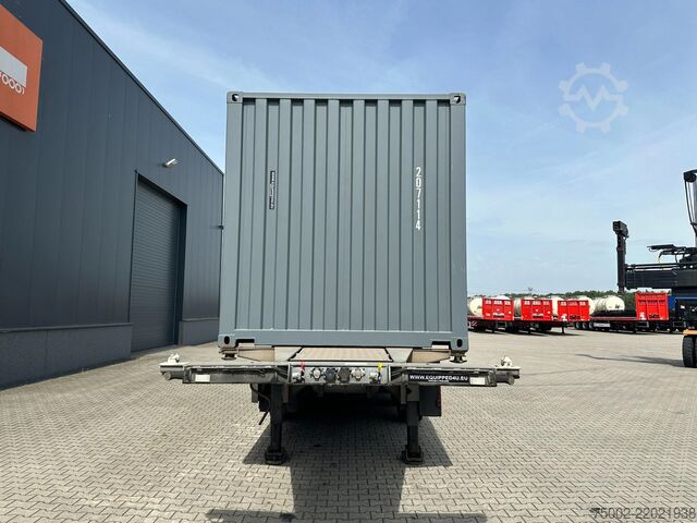 Kofer Van Hool 20FT/30FT ADR CHASSIS + new (ONE-WAY) 20FT DV 8...