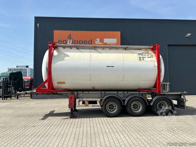 Spremnik Van Hool 20FT/30FT ADR CHASSIS + 20FT SWAP TANKCONTAINER...