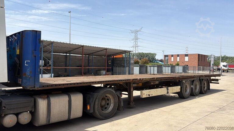 Přívěs na plošinu Krone SD27 (DRUM BRAKES / FREINS TAMBOURS / REMORQUE ...