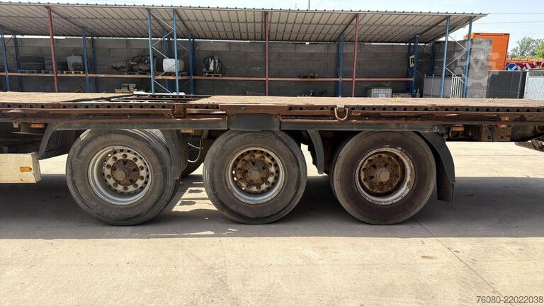 Přívěs na plošinu Krone SD27 (DRUM BRAKES / FREINS TAMBOURS / REMORQUE ...