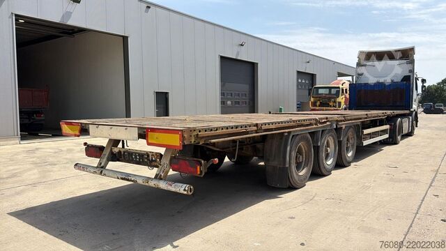 Přívěs na plošinu Krone SD27 (DRUM BRAKES / FREINS TAMBOURS / REMORQUE ...