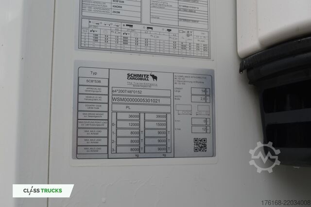 Reefer semitrailer SCHMITZ CARGOBULL SKO FP 60 Carrier Vector 1550