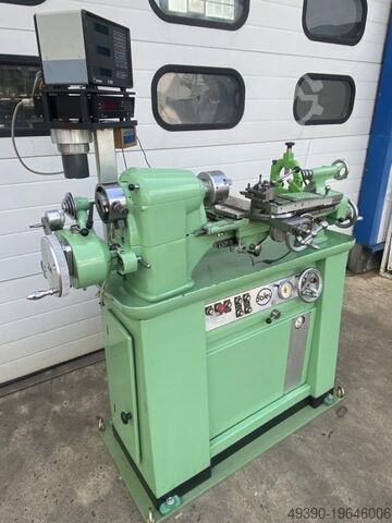 Uniwersalna tokarka precyzyjna z wieloma akcesoriami, wielofunkcyjna obrabiarka, tokarka mechanika BOLEY 4 LE