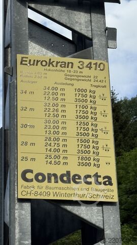 кран Condecta AG Euro 3410