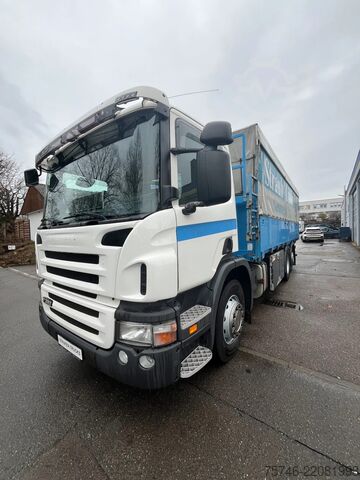 Брезент Scania P320 DB 6x2 4 MNB  *BDF *Pritsche/Plane Brücke