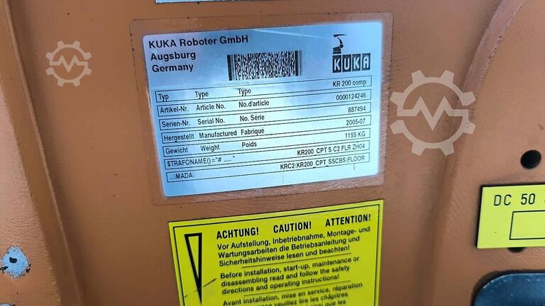 Industrieroboter KUKA KR 200 (4x)