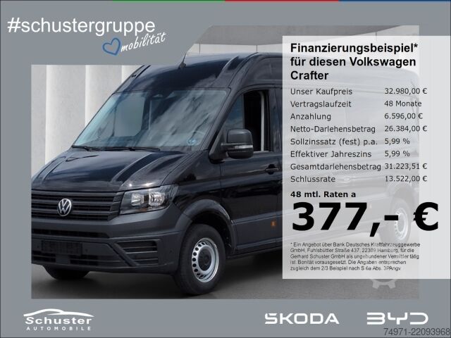 Furgoneta VW Crafter Kasten 35 lang+hoch*R-Kam digCockp Klima