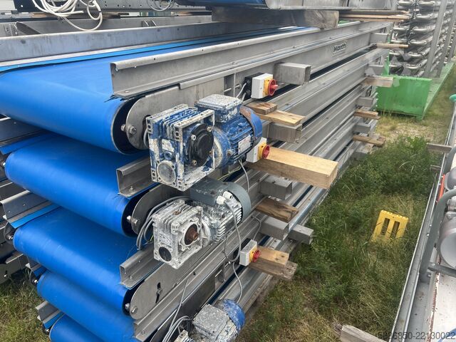 Transportor alimentator Inox 408 cm x 60 cm  