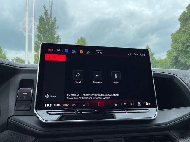 Hátíð loftrými sendibíll MAN TGE 3.180 L3H3 Kasten 4x4 AHK ACC LED NAV SITZHZ