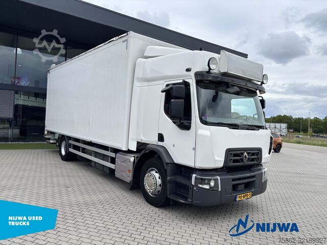 Sliding tarpaulin Renault D WIDE 4x2 Schuifzeil + Laadklep 2000KG