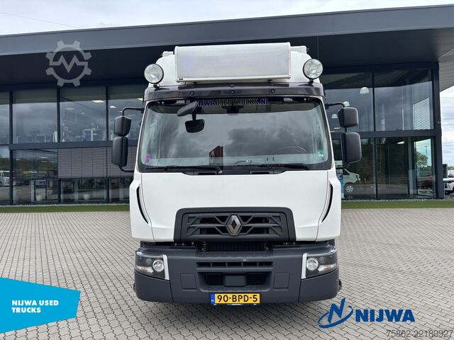 Sliding tarpaulin Renault D WIDE 4x2 Schuifzeil + Laadklep 2000KG