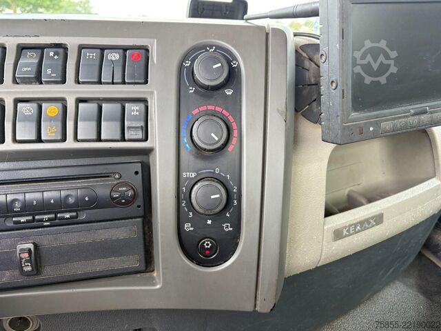 Trailer til platform Renault Kerax 380 6x4 Full Steel / Hiab 166B-3 / Remote...