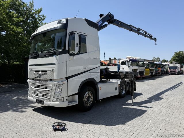 Żuraw samochodowy Volvo FH500 6X2 Kran HMF 2620 bis 18.5 Meter