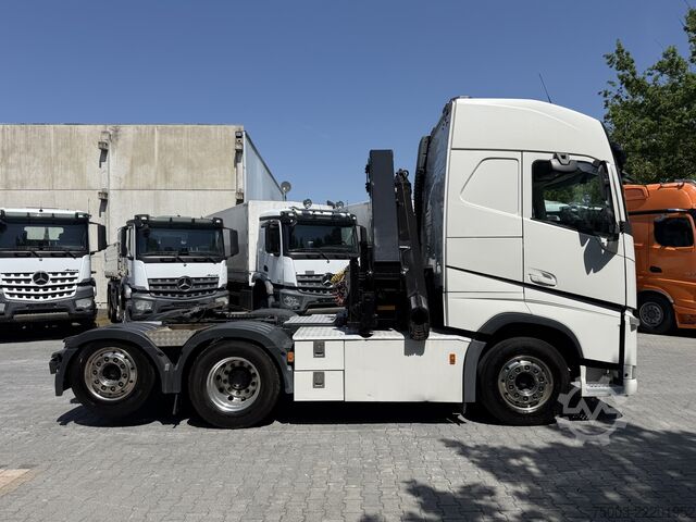 Żuraw samochodowy Volvo FH500 6X2 Kran HMF 2620 bis 18.5 Meter